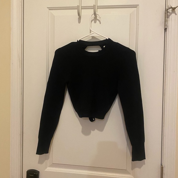 Abercrombie Open-Back Tie Sweater - Picture 3 of 6